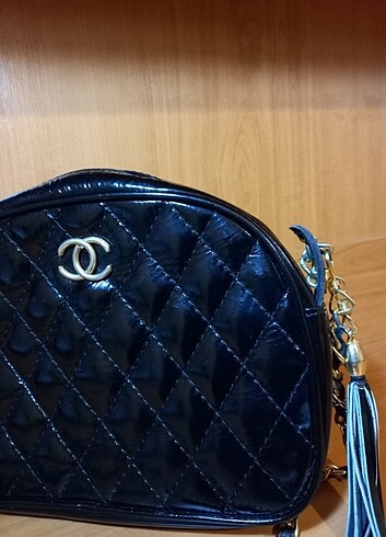 Chanel Siyah rugan çanta