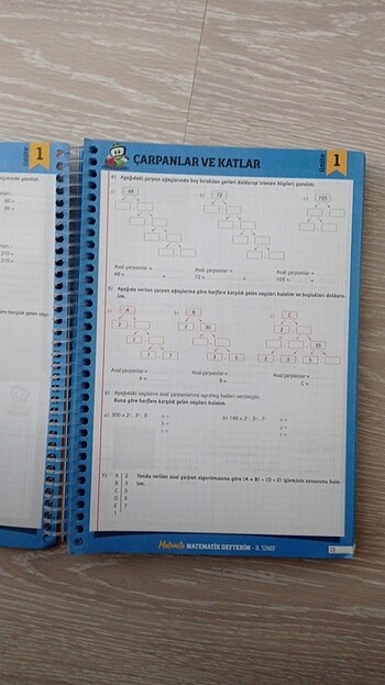  Lgs matematik defterim arı