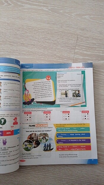  Beden Renk More more fame fenomen english test book 8. sınıf 