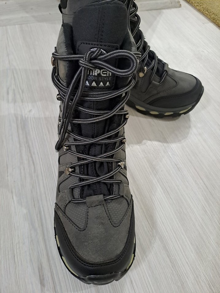 Gri Kamuflaj Bağcıklı Outdoor Kadın Bot - Görsel 5