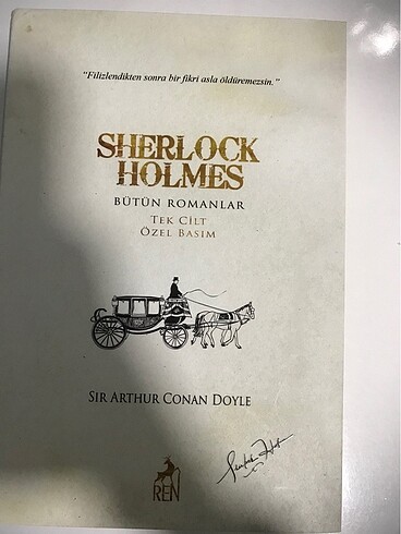 SHERLOCK HOLMES - BÜTÜN ROMANLAR-ÖZEL BASIM