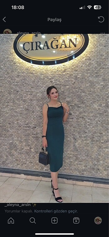 Yeşil elbise