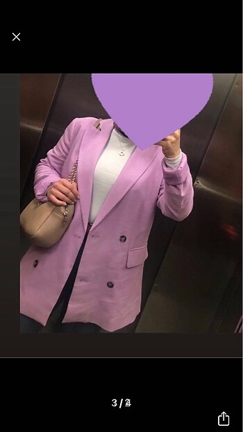 Lc waıkıkı blazer ceket lila