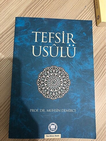 Tefsir usulü kitabı