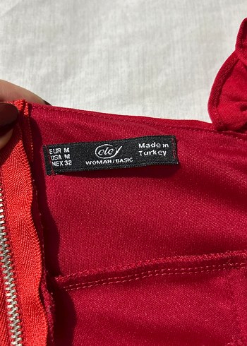 Kırmızı- Bordo Korse Büstiyer - Görsel 7