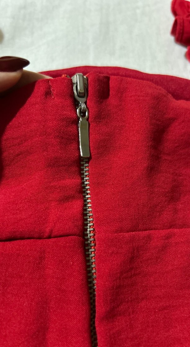 Kırmızı- Bordo Korse Büstiyer - Görsel 3