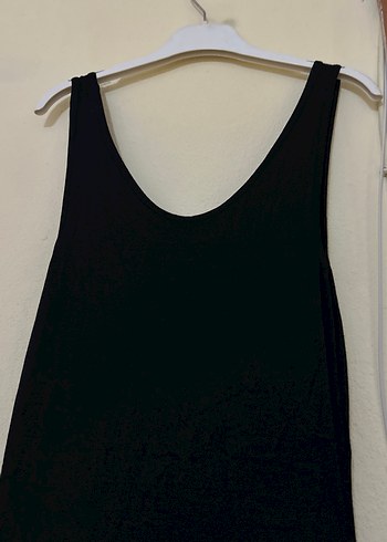 Siyah Uzun Kadın Atlet - Görsel 5