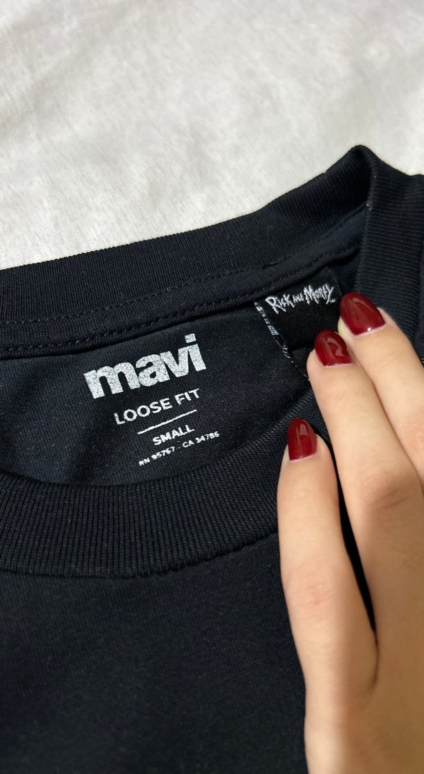 Siyah Baskılı Rick And Morty Tişört - Görsel 3