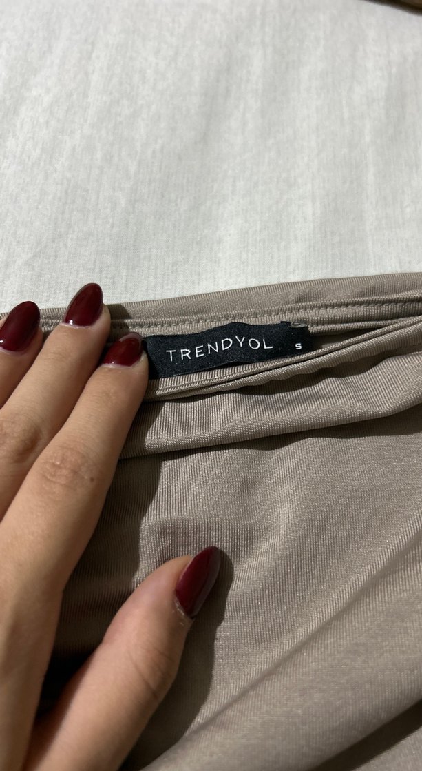 Gri Drapeli Kadın Keten Bluz - Görsel 3