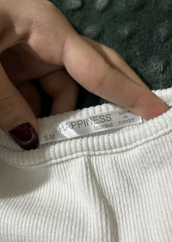 Kadın Beyaz Pamuklu Kolsuz Crop Top - Görsel 4