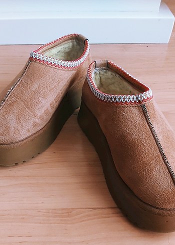 Uggtazz slipper platform ugg bot - Görsel 4