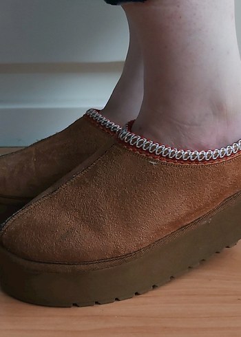 Uggtazz slipper platform ugg bot - Görsel 5