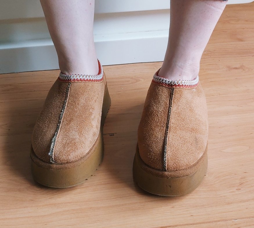 Uggtazz slipper platform ugg bot - Görsel 2