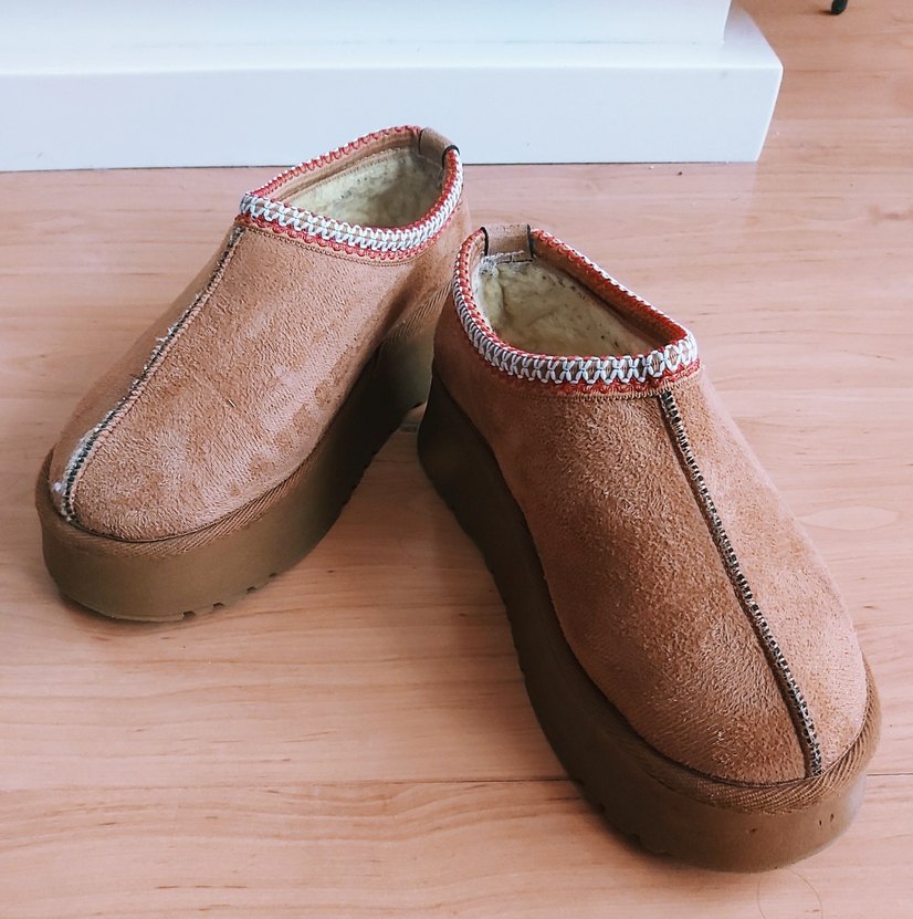 Uggtazz slipper platform ugg bot - Görsel 4