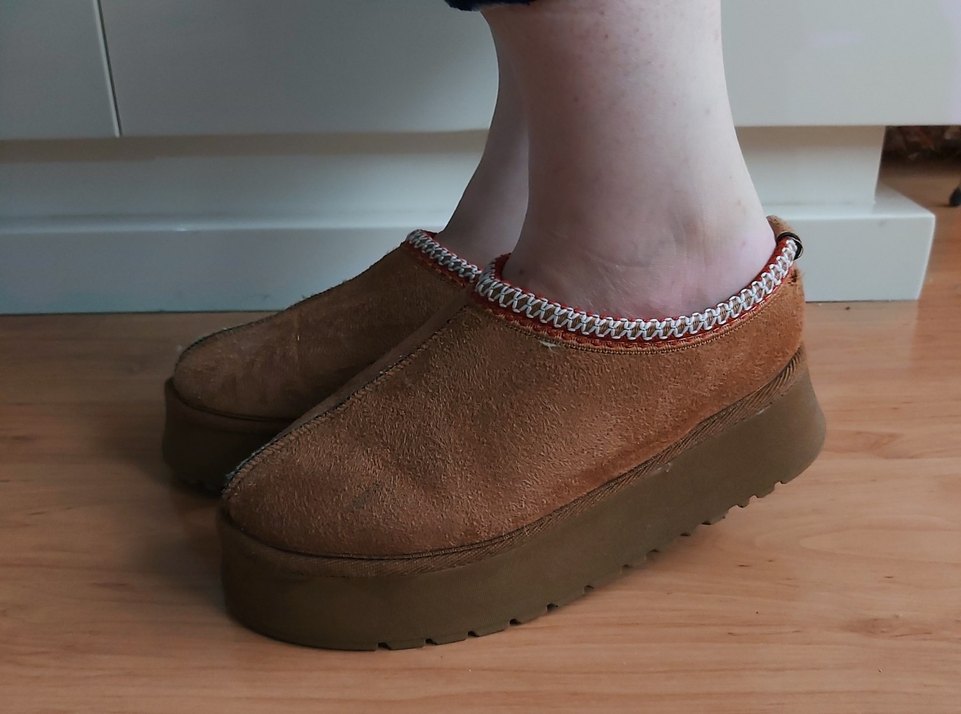 Uggtazz slipper platform ugg bot - Görsel 5