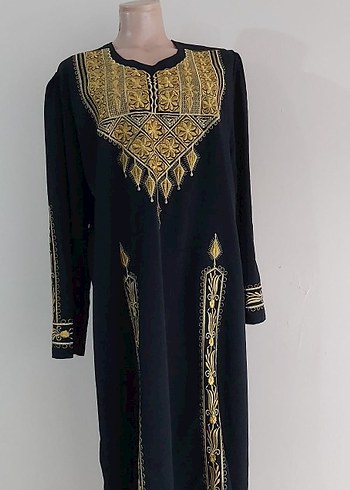 Boncuk İşlemeli Hac, namaz elbisesi tesettür abiye - Görsel 4