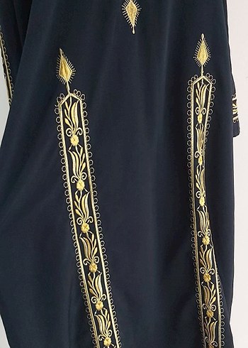 Boncuk İşlemeli Hac, namaz elbisesi tesettür abiye - Görsel 5