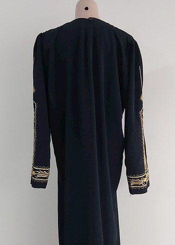 Boncuk İşlemeli Hac, namaz elbisesi tesettür abiye - Görsel 7