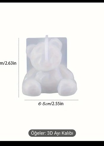 3'lü Pastel Mum Kalıbı Seti - Görsel 3