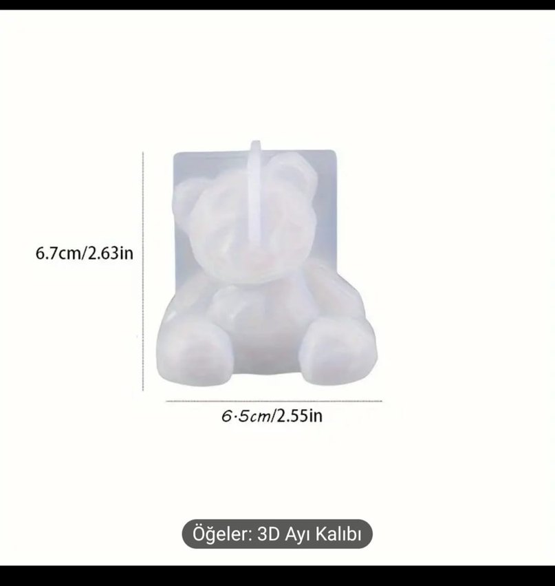 3'lü Pastel Mum Kalıbı Seti - Görsel 3