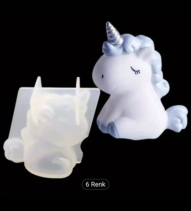 3'lü Pastel Mum Kalıbı Seti - Görsel 5