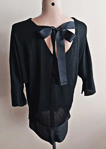xl Beden siyah Renk beymen Fiyonklu coquette y2k fairycore tunik bluz