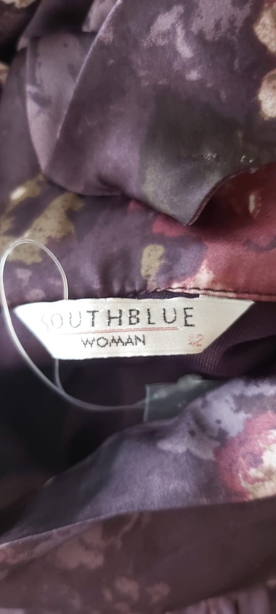 Mor Midi Bohem Salaş vintage Abiye Elbise - Görsel 5