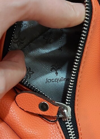 Oranj Jacquline çanta - Görsel 6