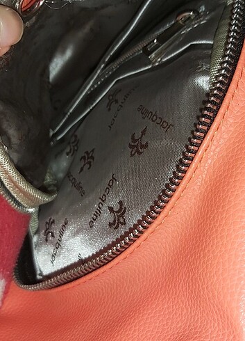 Oranj Jacquline çanta - Görsel 8