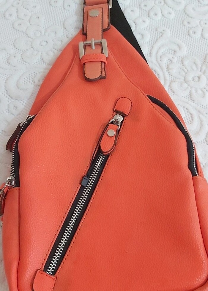 Oranj Jacquline çanta - Görsel 4