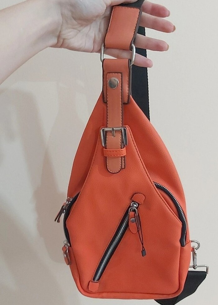 Oranj Jacquline çanta - Görsel 5