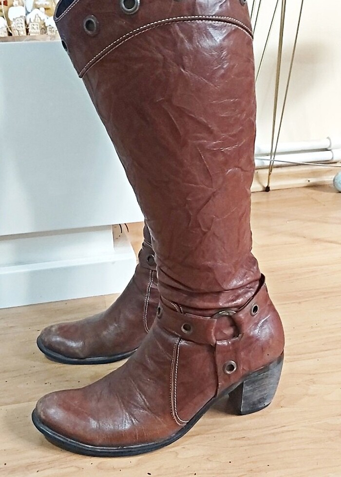 Kovboy Çizme retro vintage - Görsel 2