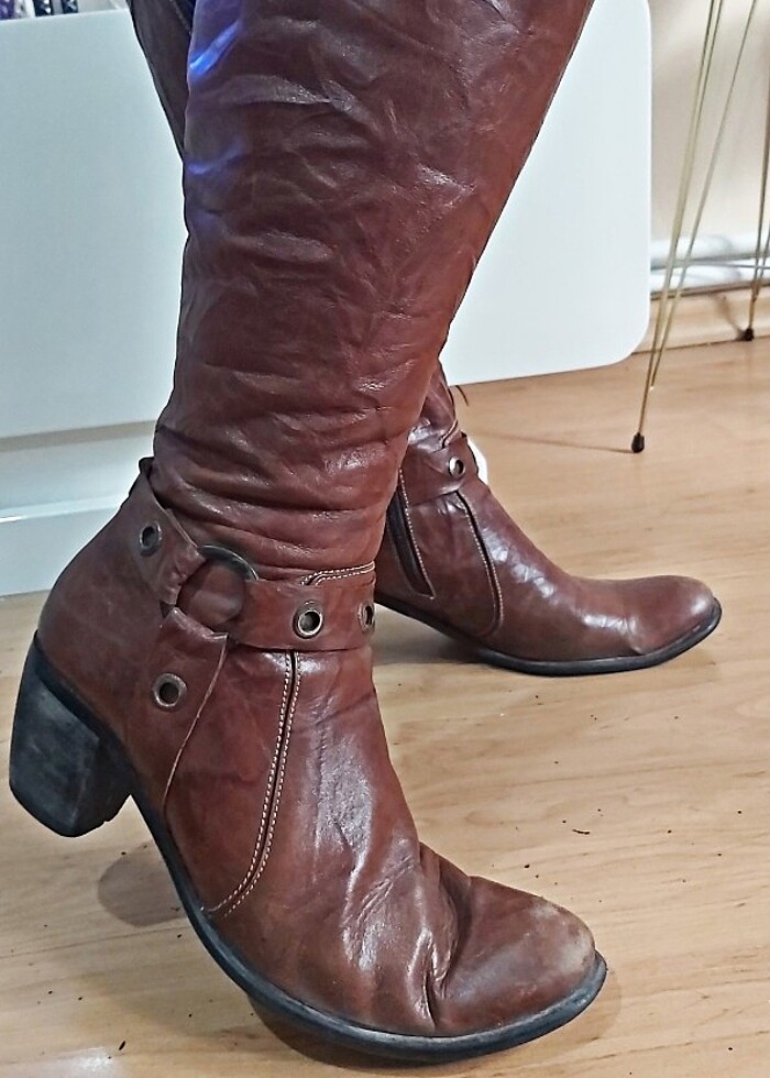 Kovboy Çizme retro vintage - Görsel 4