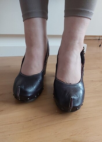 Ranello marka vintage topuklu ayakkabı - Görsel 5