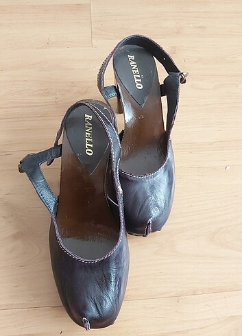 Ranello marka vintage topuklu ayakkabı - Görsel 6