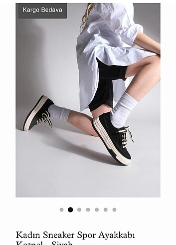39 Beden Marjin siyah sneaker ayakkabı