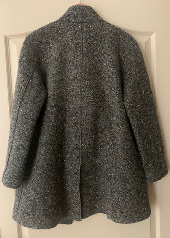 Derishow parıltılı yün kaban, ceket - Görsel 4