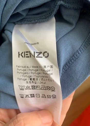 Kenzo kaplan baskılı tişört - Görsel 3