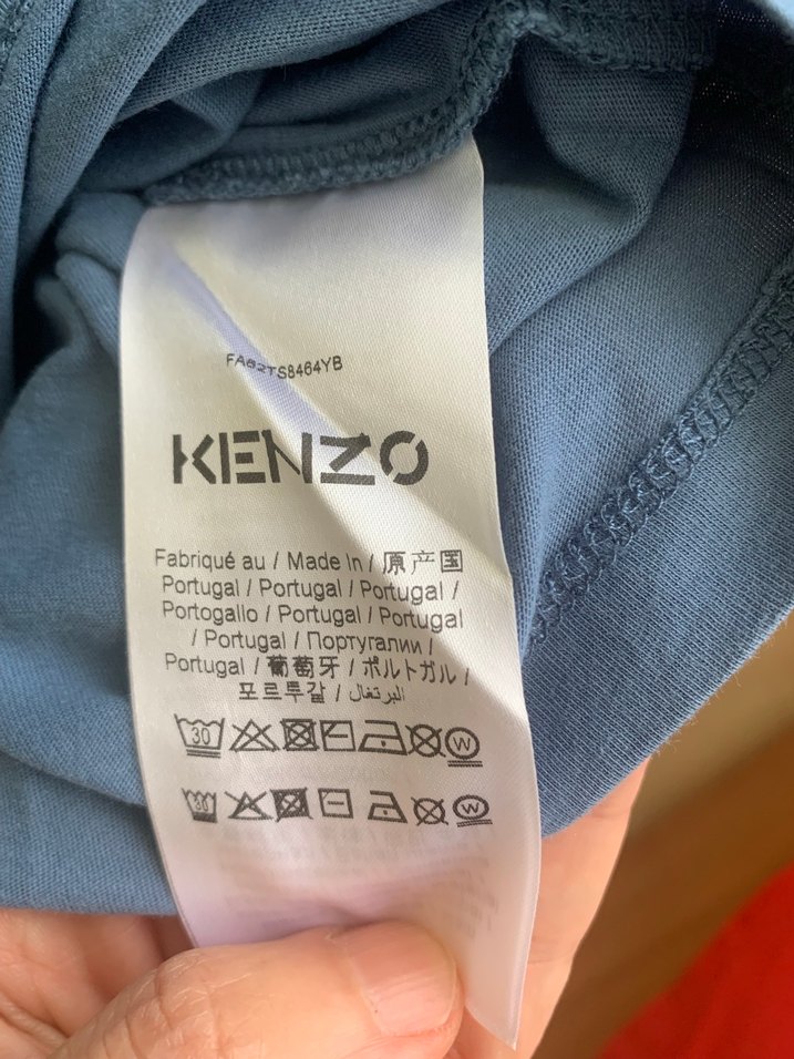 Kenzo kaplan baskılı tişört - Görsel 3