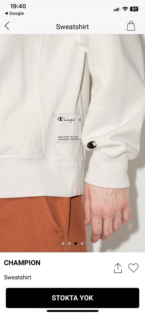 Champion sweatshirt - Görsel 3