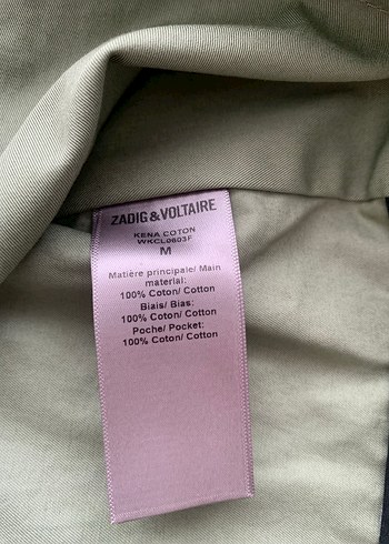 Zadig&voltaire trençkot - Görsel 8