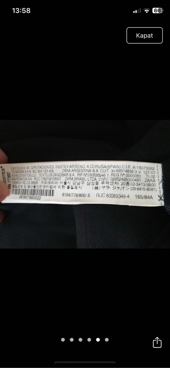 Zara salopet Tulum - Görsel 5