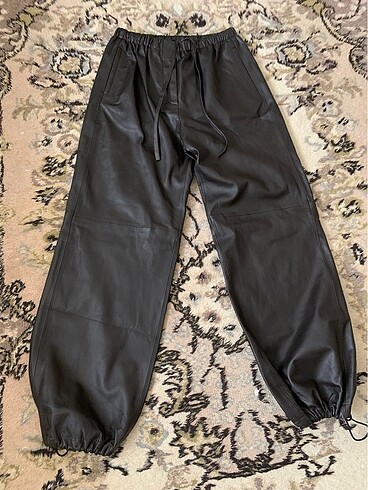 Massimo Dutti Massimo napa deri pantolon