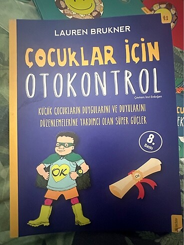 Çocuklar için otokontrol kitap