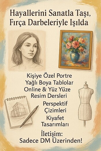 Portre çizimi