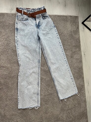 xs Beden Yüksek bel jean