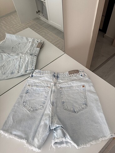 Mavi şort - Görsel 6