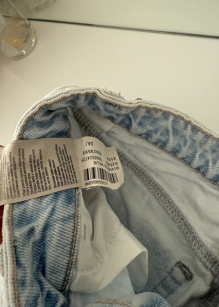 Mavi şort - Görsel 5