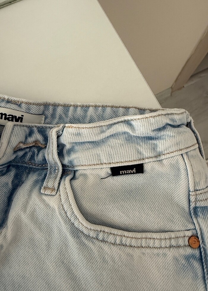 Mavi şort - Görsel 3