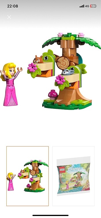 Diğer Disney 30671 Aurora's Forest Playground Polybag (60 Parça)